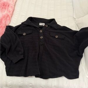 BUCKETLIST Black Sweater